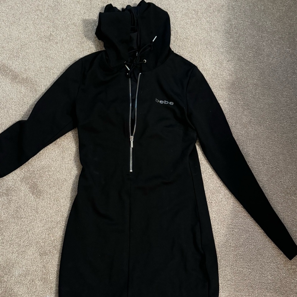Bebe hooded dress